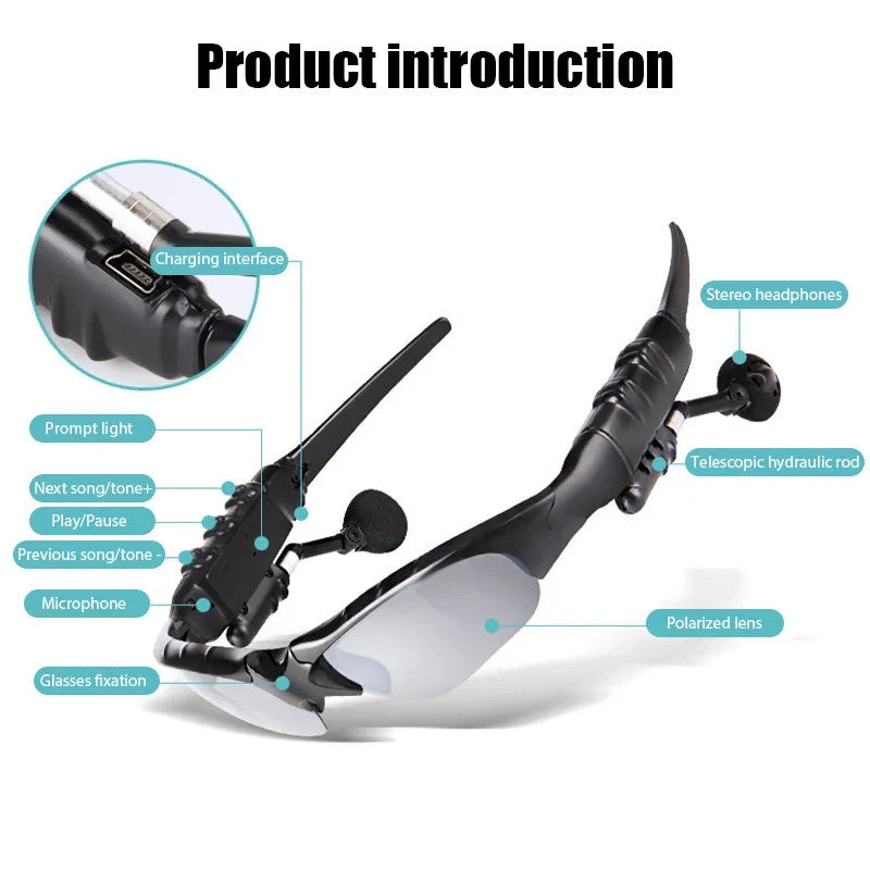 Vision Pro Sonic | Gafas Deportivas Smart Bluetooth