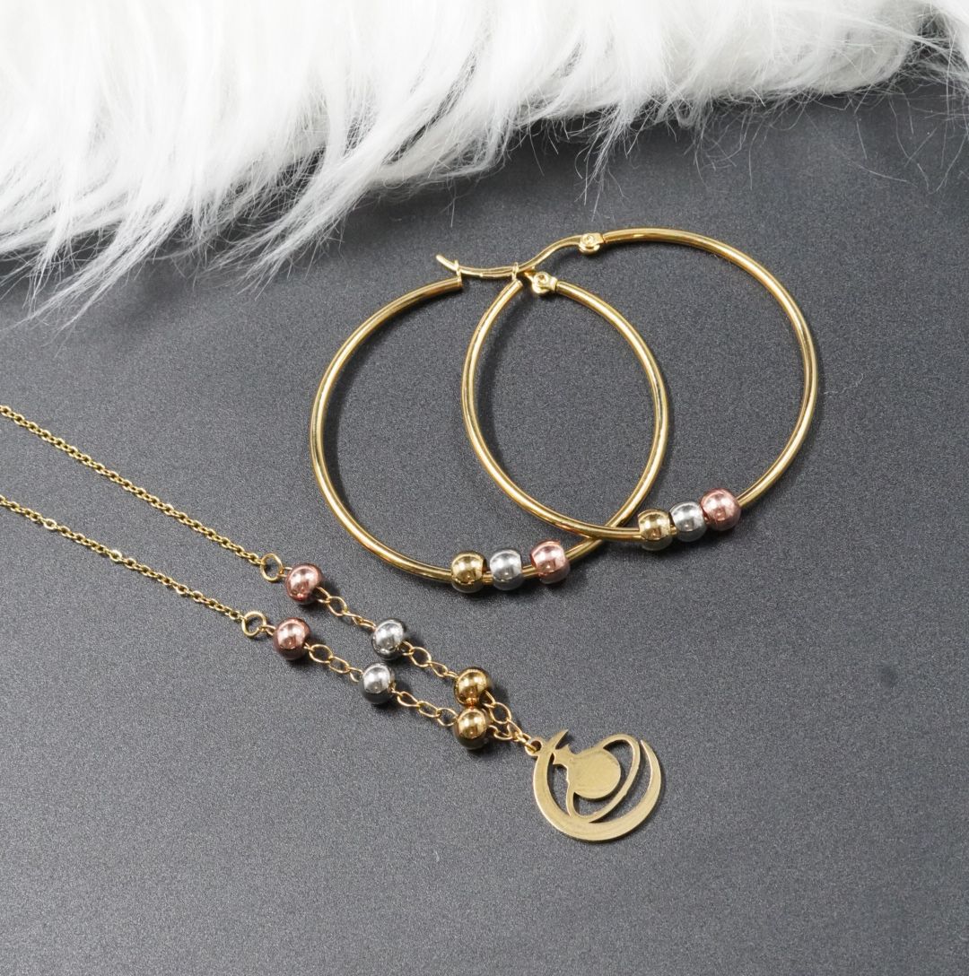 Luna Harmony Set | Elegancia celestial en tres tonos
