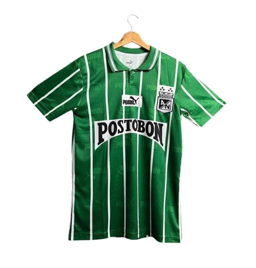 Nacional Postobon Retro Puma | Las rayas que marcaron una era verdolaga